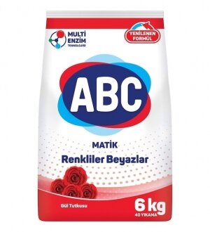 ABC Matik Gül Tutkusu Toz Çamaşır Deterjanı 6 kg Deterjan kullananlar yorumlar